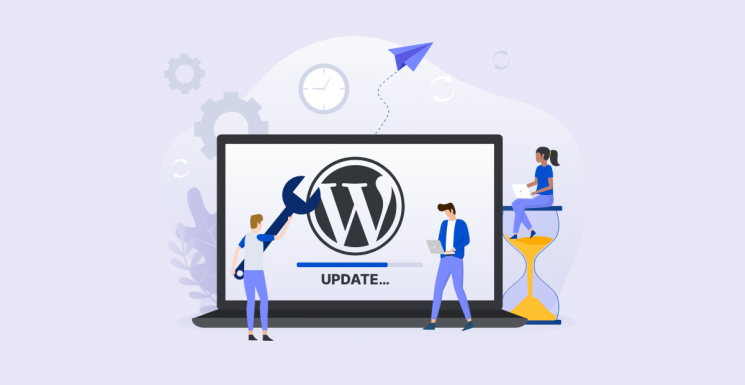 Updating WordPress website